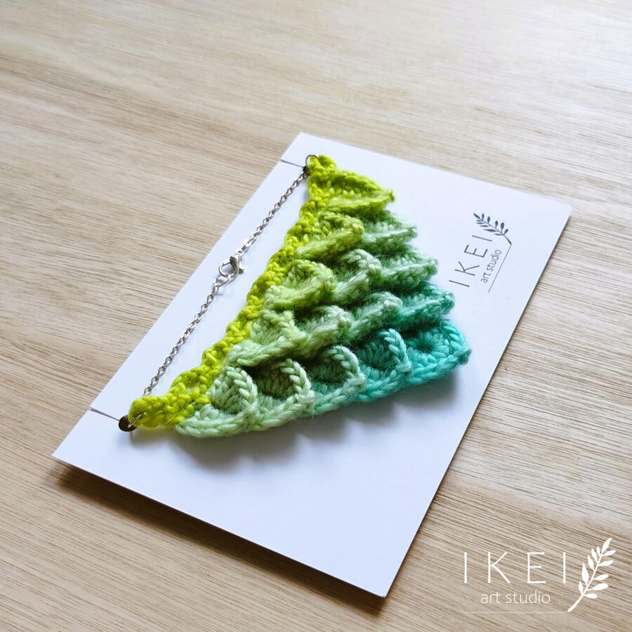 Mermaid necklace Tropical Seas